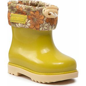 Holínky Melissa Mini Melissa Rain Boot III Bb 33615 Green/Yellow AB202