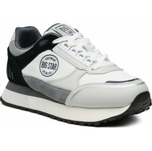 Sneakersy Big Star Shoes LL274370 Grey/White