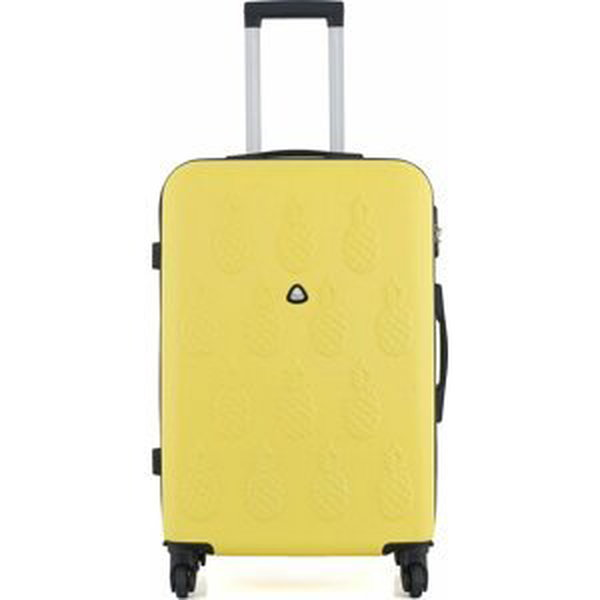 Střední Tvrdý kufr Semi Line T5571-4 Žlutá