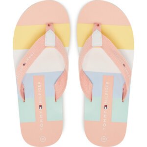 Žabky Tommy Hilfiger T3A8-33806-0058Y913 S Růžová