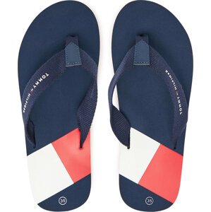 Žabky Tommy Hilfiger T3X8-33908-0058 S Tmavomodrá