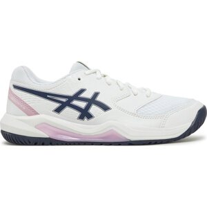 Boty na tenis Asics Gel-Dedicate 8 1042A237 Bílá