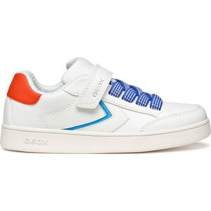 Sneakersy Geox J Eclyper J55LSA 5411 C0422 M Bílá