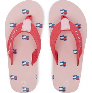 Žabky Tommy Hilfiger T3A8-33807-0058X M Růžová