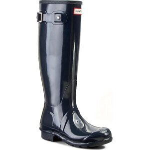Holínky Hunter Original Tall Gloss WFT1000RGL Tmavomodrá