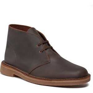 Kotníková obuv Clarks Bushacre 3 261535327 Hnědá