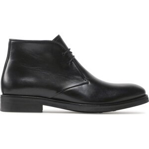 Kotníková obuv Lord Premium Chukka 5602 Černá