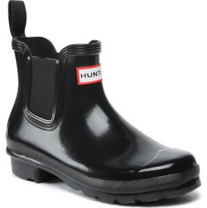 Holínky Hunter Original Chelsea Gloss WFS2078RGL Černá