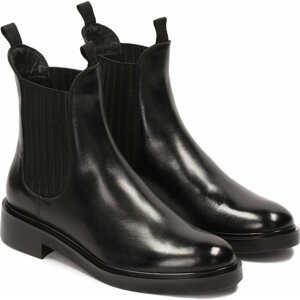 Kotníková obuv s elastickým prvkem Kazar Attra 84330-27-00 Black