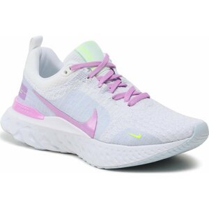 Boty Nike React Infinity Run Fk 3 DZ3016 100 White/Rush Fuchsia/Blue Tint