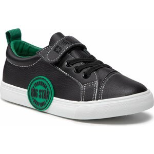 Sneakersy Big Star Shoes FF374087 Black/Green