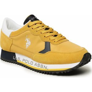 Sneakersy U.S. Polo Assn. Cleef CLEEF001A YEL005