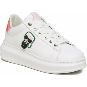 Sneakersy KARL LAGERFELD KL62530G White/Pink