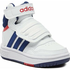 Boty adidas Hoops Mid GZ9650 White/Navy/Red