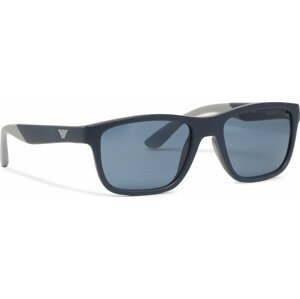 Sluneční brýle Emporio Armani 0EK4002 Matte Blue