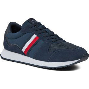 Sneakersy Tommy Hilfiger Runner Evo Mix Ess FM0FM04886 Desert Sky DW5