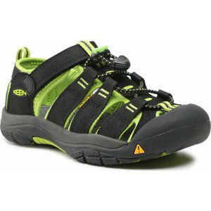 Sandály Keen Newport H2 1009965 Black/Lime Green