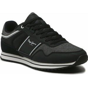 Sneakersy Pepe Jeans Tour Club PMS30908 Black 999