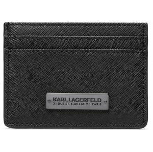 Pouzdro na kreditní karty KARL LAGERFELD 226M3227 Black A999