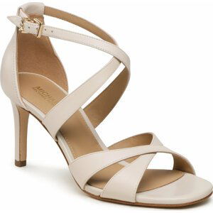 Sandály MICHAEL Michael Kors Kinsley Sandal 40S3KSMS1L Lt Cream