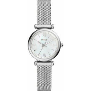 Hodinky Fossil Carlie ES4432 Silver/Silver