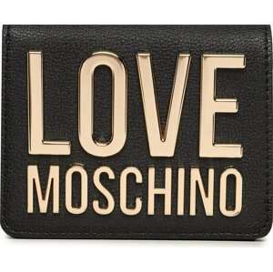 Malá dámská peněženka LOVE MOSCHINO JC5612PP1HLI0000 Nero