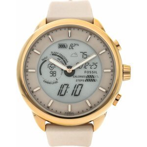 Chytré hodinky Fossil FTW7083 Rose Gold