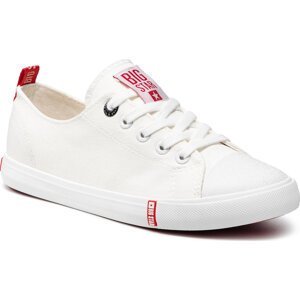 Plátěnky Big Star Shoes FF274087 White/Red