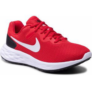 Boty Nike Revolution 6 Nn DC3728 600 University Red/White/Black