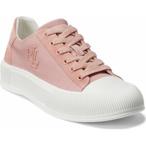 Sneakersy Lauren Ralph Lauren 802912343003 Rose Tan