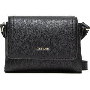 Kabelka Calvin Klein Ck Elevated Crossbody W/Flap K60K609850 Ck Black BAX