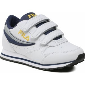 Sneakersy Fila Orbit Velcro Kids 1010785.13044 White/Medieval Blue