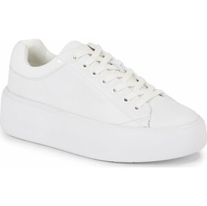 Sneakersy Calvin Klein Bubble Cupsole Lace Up HW0HW01659 Bright White YBR
