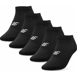 Sada 5 párů dámských nízkých ponožek 4F 4FWAW23USOCF214 20S