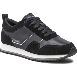 Sneakersy Calvin Klein Low Top Lace Up Lth HM0HM00881 Pvh Black BEH