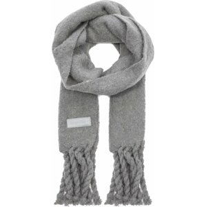 Šál Tommy Hilfiger Tommy Twist Scarf AW0AW15530 Medium Grey Heather P4A