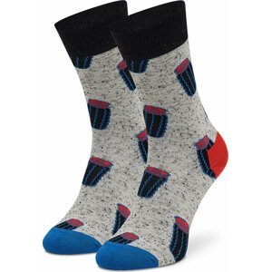 Klasické ponožky Unisex Happy Socks SNP01-9700 Šedá