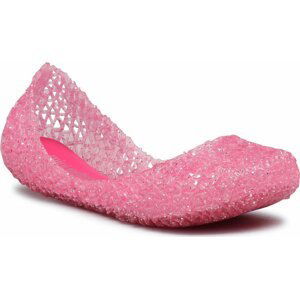 Baleríny Melissa Mini Melissa Campana Papel Inf 32996 Glitter Pink AJ838