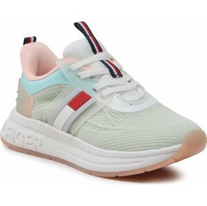 Sneakersy Tommy Hilfiger Flag Low Cut Lace-Up Sneaker T3A9-32747-0308 M Multicolor Y913