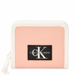 Dětská peněženka Calvin Klein Jeans Colour Blocking Velcro Wallet IU0IU00452 Růžová