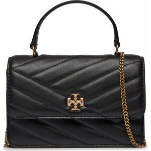 Kabelka Tory Burch Kira Chevron Mini Top Handle Chain Wallet 152356 Black 001