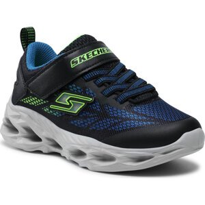 Sneakersy Skechers Vortex-Flash 400030L/BBLM Blk/Blue/Lime