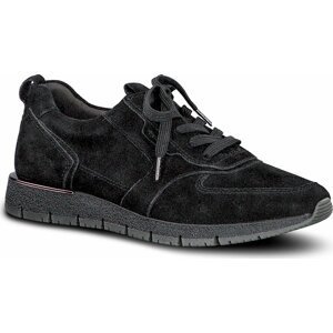Sneakersy Tamaris 1-23787-30 Black Suede 004
