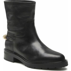 Polokozačky Tommy Hilfiger Toomy Twist Ankle Boot FW0FW06825 Black BDS