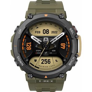 Chytré hodinky Amazfit T-Rex 2 Wild Green