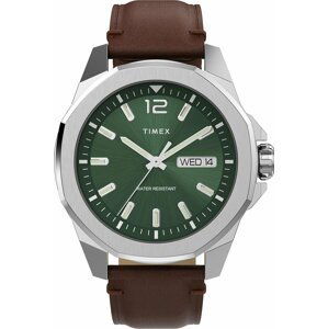 Hodinky Timex Essex TW2W14000 Green/Brown