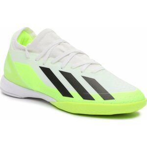 Boty adidas X Crazyfast.3 Indoor ID9340 Ftwwht/Cblack/Luclem