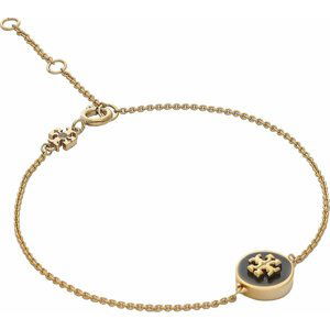 Náramek Tory Burch Kira Enamel Chain Bracelet 90284 Tory Gold/Black720