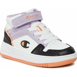 Sneakersy Champion Rebound 2.0 Mid G Ps Mid Cut Shoe S32498-WW016 Wht/Violet/Nbk/Orang
