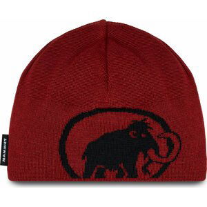 Čepice Mammut Tweak Beanie 1191-01352-3734-1 Blood Red-Black